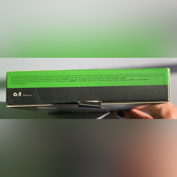 Kate Spade iPhone 14 Ring Stand and Flexible Case Blazer Blue - Picture 4 of 4